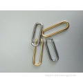Hardware accessories zinc alloy gold metal wire buckle